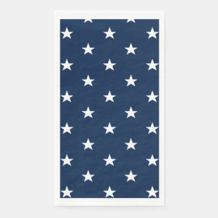 July 4th Patriotic Paper Guest Towel Napkin