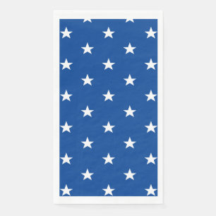 July 4th Patriotic Paper Guest Towel Napkin