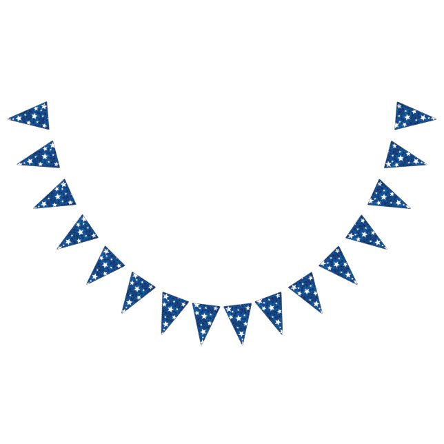 July 4th Stars on Blue Bunting (All)