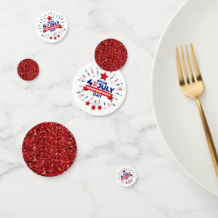 July 4th Table Confetti