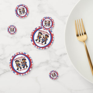 July 4th USA 250th Anniversary Semiquincentennial  Confetti