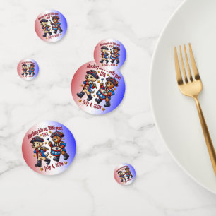 July 4th USA 250th Anniversary Semiquincentennial  Confetti