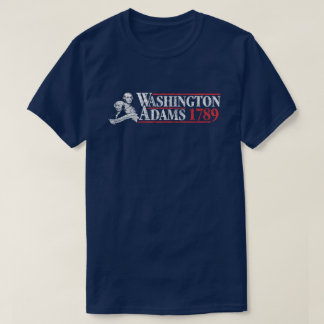 July 4th Washington Adams Campaign T-Shirt