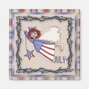 July Angel / Fairy Month Magnet