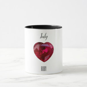 July Birth Mug