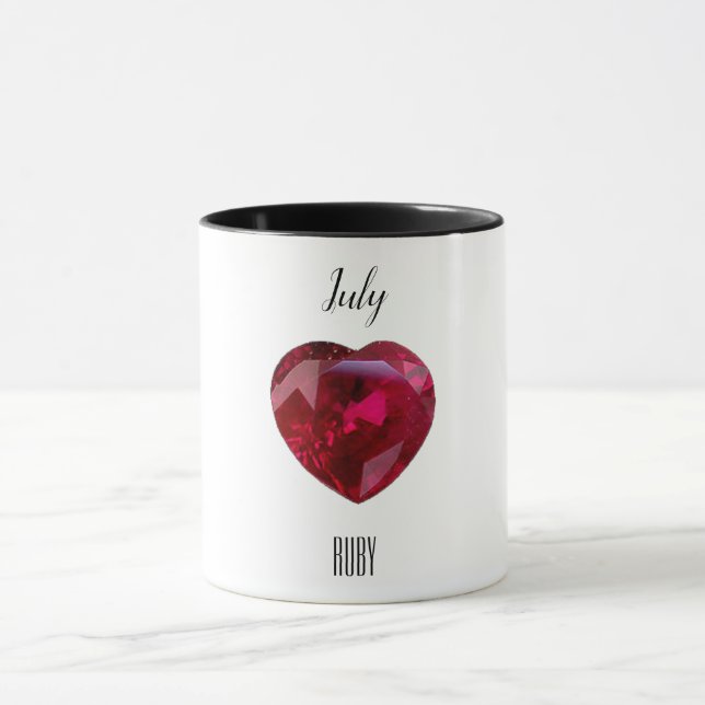July Birth Mug (Center)