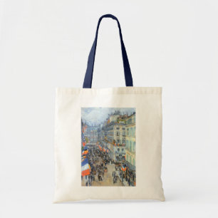 July Fourteenth, Rue Daunou by Childe Hassam Tote Bag