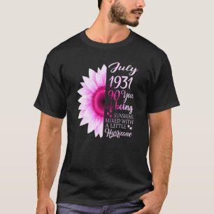 July Girl 1931 90 Years Old 90th Birthday T-Shirt