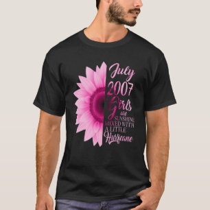 July Girl 2007 15 Years Of Being Sunshine Mixed A T-Shirt