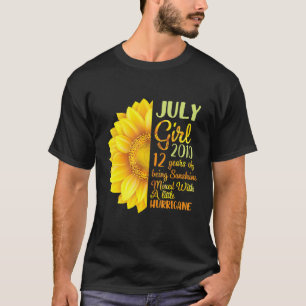 July Girl 2010 12 Years Of Being Sunshine Mixed A T-Shirt