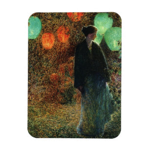 July Night (by Childe Hassam) Magnet