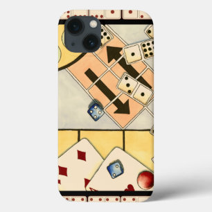Jumbled Assortment of Games of Chance iPhone 13 Case