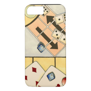 Jumbled Assortment of Games of Chance iPhone 8/7 Case