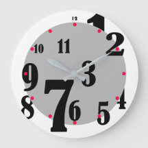 Jumbled Numbers Clock