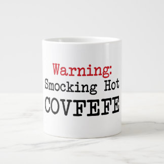 JUMBO 20oz Smocking Hot Covfefe trump quote humour Large Coffee Mug