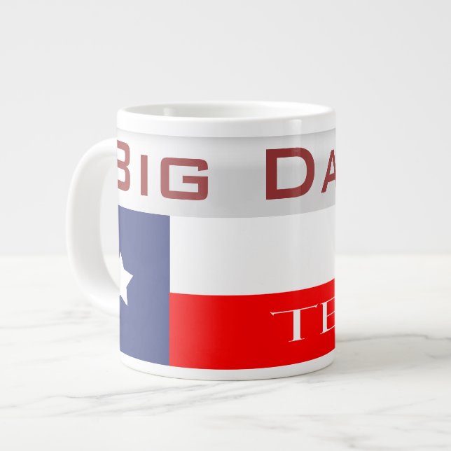 Jumbo Big Daddy Coffee Large Coffee Mug (Front Left)