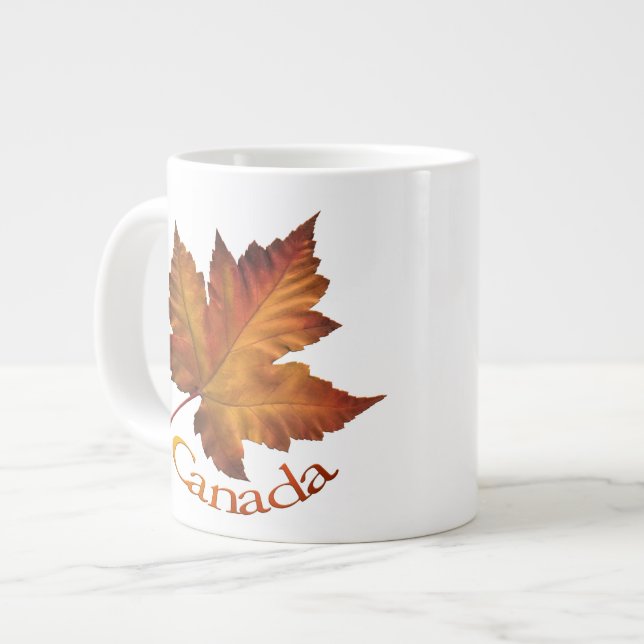 Jumbo Canada Coffee Cup / Mug Canada Souvenir Cup (Front Left)
