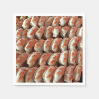 Jumbo Cocktail Shrimp Seafood Paper Napkins