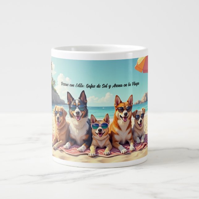 Jumbo Game Large Coffee Mug (Front)