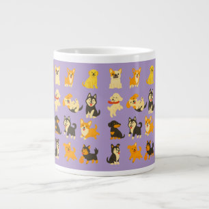 Jumbo Giant Cup Cute Puppies