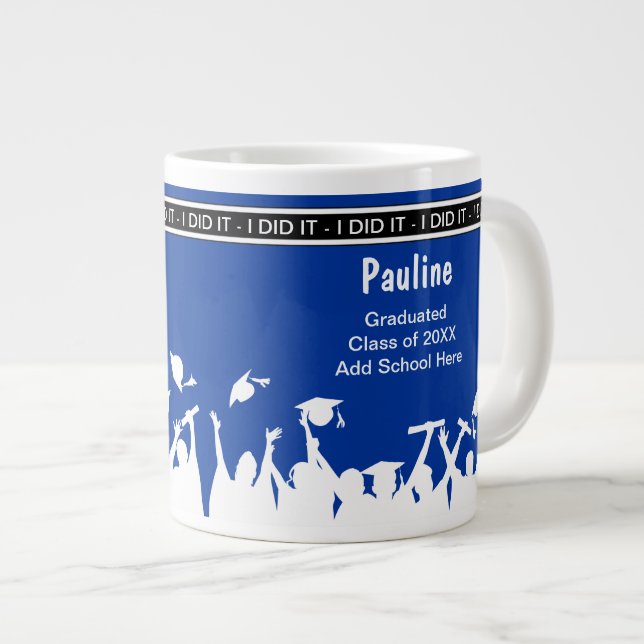 Jumbo Graduation Mugs (Front Right)
