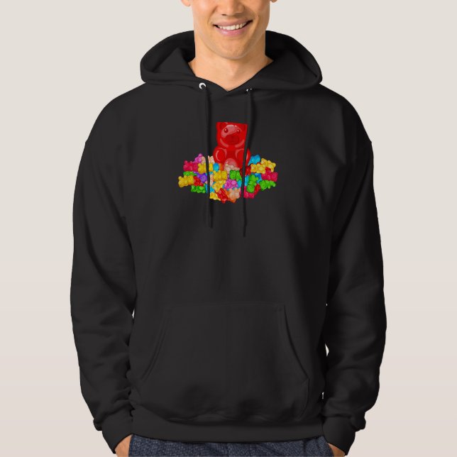 Jumbo Gummy Bear Candy Hoodie (Front)