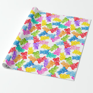 Jumbo Gummy Bears by LAD Wrapping Paper