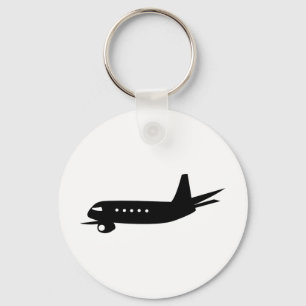 Jumbo Jet Key Ring
