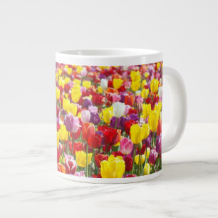 Jumbo Large Mugs Tulip Flowers Festival Spring