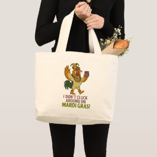 Jumbo Mardi Gras Tote Bag