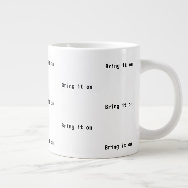 Jumbo Mug (Right)