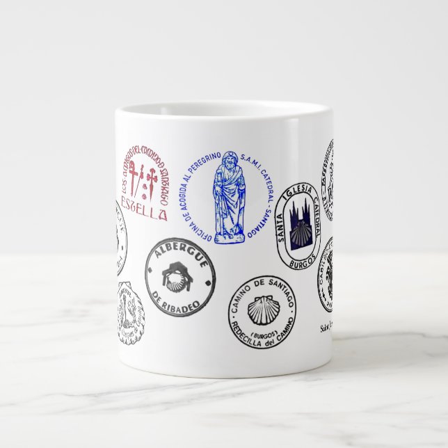 Jumbo Mug Saint James Way (Front)