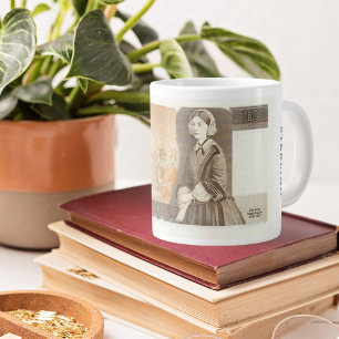 Jumbo Mug with 1975 £10 Florence Nightingale Note