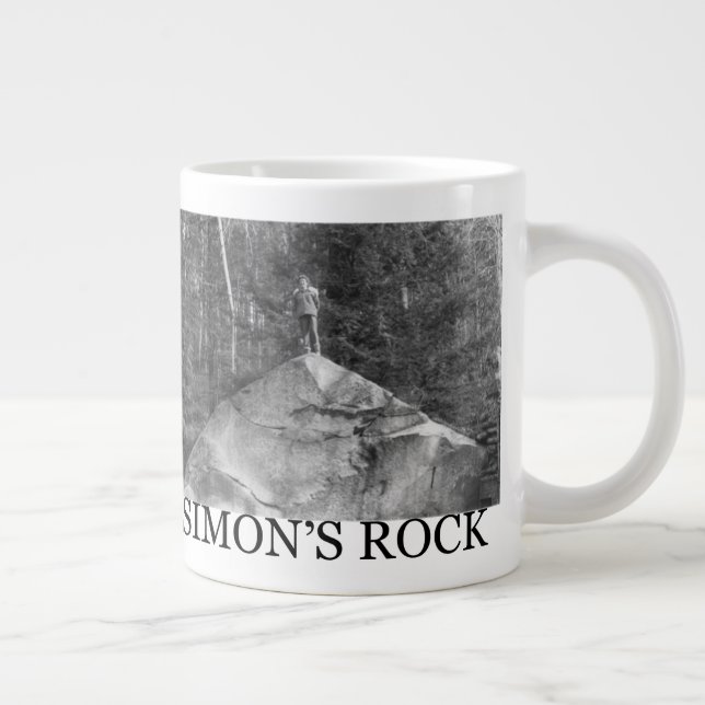 Jumbo Mug With Betty Hall on The Rock (Right)
