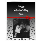 Jumbo Personalised Photo Valentines Day "Card