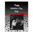Jumbo Personalised Photo Valentines Day "Card