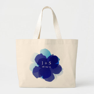 Jumbo Popflower Bleu Toilet Bag