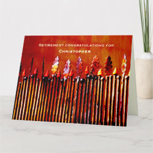 JUMBO Retirement Congratulations Personalised Card