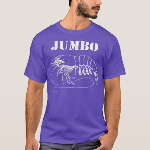Jumbo Shrimp   Funny Graphic Seafood Fishing Angle T-Shirt
