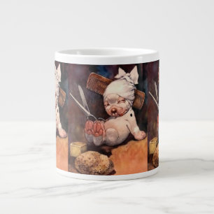 Jumbo Speciality Mug, Adorable funny Bones doggy! Large Coffee Mug