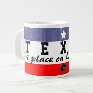 Jumbo Texas the Place to be Large Coffee Mug