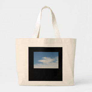 JUMBO TOTE BAG BLUE SKY AND CLOUDS