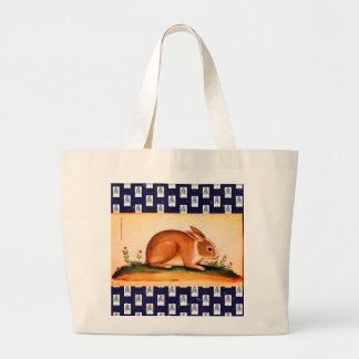 Jumbo Tote BUNNIES AND CARROTS