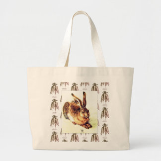 Jumbo Tote CARROTS AND DURER HARE