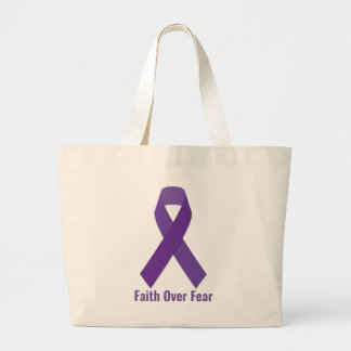 Jumbo Tote - Faith Over Fear