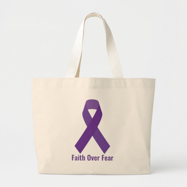 Jumbo Tote - Faith Over Fear (Front)