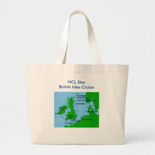 Jumbo Tote for British Isles cruise