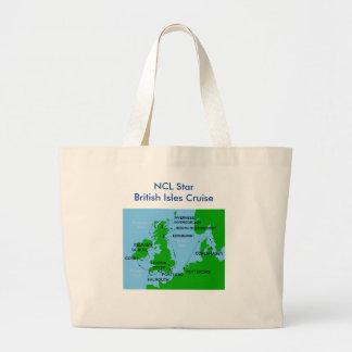 Jumbo Tote for British Isles cruise