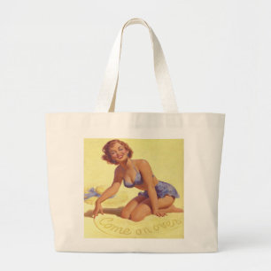 Jumbo Tote in Natural