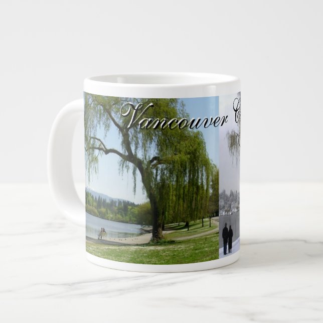Jumbo Vancouver Coffee Cup Mug Personalised Cup (Front Left)